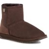 Woman EMU Slippers | Platinum Stinger Mini Chocolate | Peter Sheppard Footwear