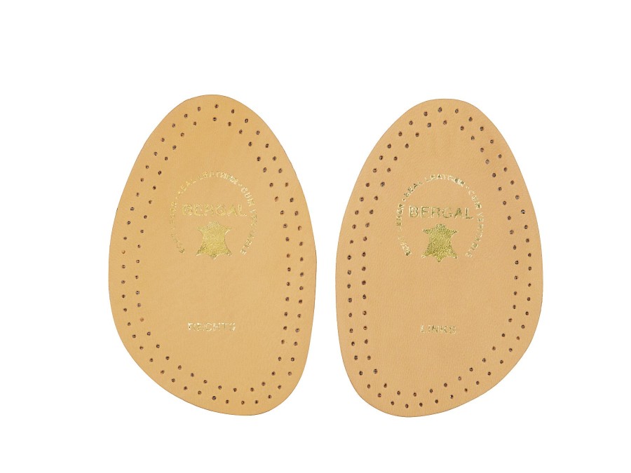 Woman BERGAL Shoe Care | Leather Half-Sole Bergal Natural | Peter Sheppard Footwear