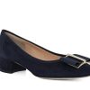 Woman LORBAC Heels | Lauran Navy | Peter Sheppard Footwear