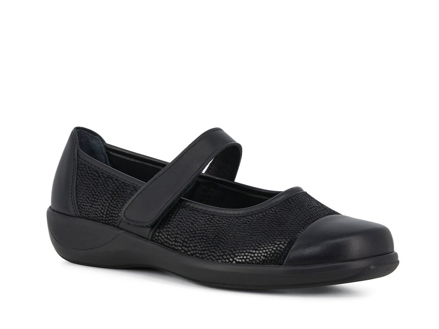 Woman CHRISTIAN DIETZ Mary Janes | Cozima Black | Peter Sheppard Footwear