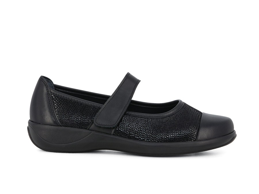 Woman CHRISTIAN DIETZ Mary Janes | Cozima Black | Peter Sheppard Footwear