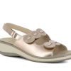 Woman SUSIMODA Sandals | Salcito Soft Gold | Peter Sheppard Footwear