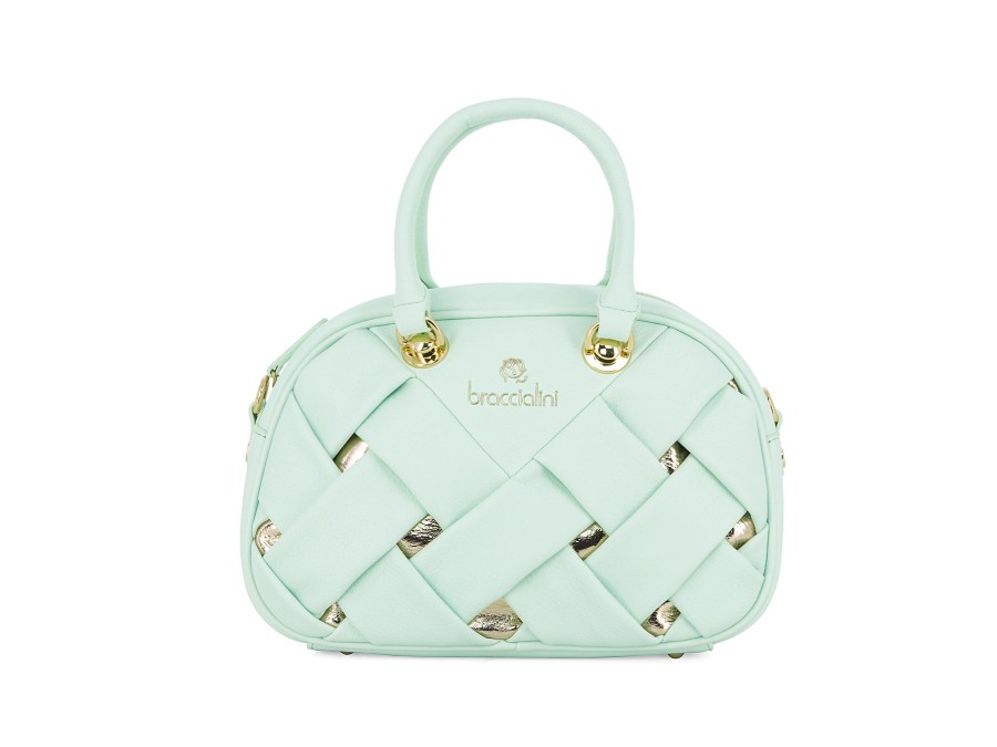 Woman BRACCIALINI HANDBAGS Handbags & Wallets | Hb 17154 Mint | Peter Sheppard Footwear