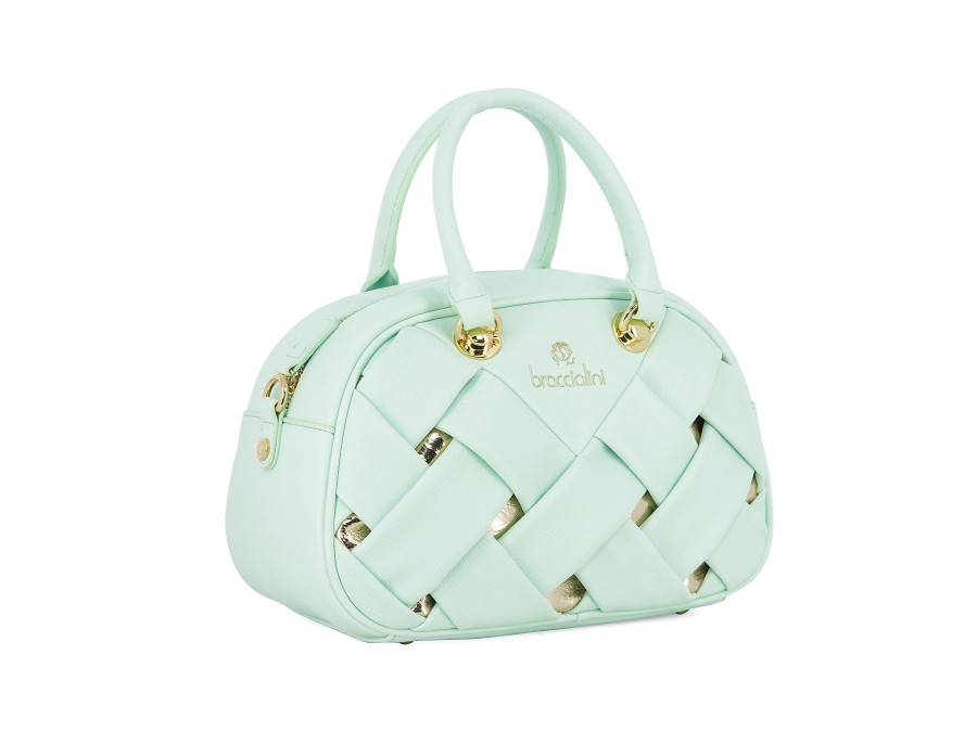 Woman BRACCIALINI HANDBAGS Handbags & Wallets | Hb 17154 Mint | Peter Sheppard Footwear