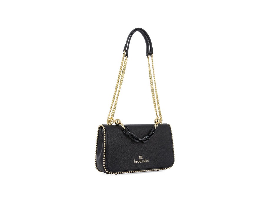 Woman BRACCIALINI HANDBAGS Handbags & Wallets | Hb 17160 Black | Peter Sheppard Footwear