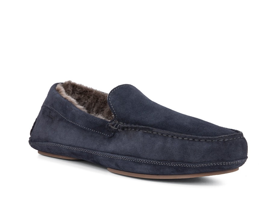 Man SIOUX Slippers | Farmilo Navy | Peter Sheppard Footwear