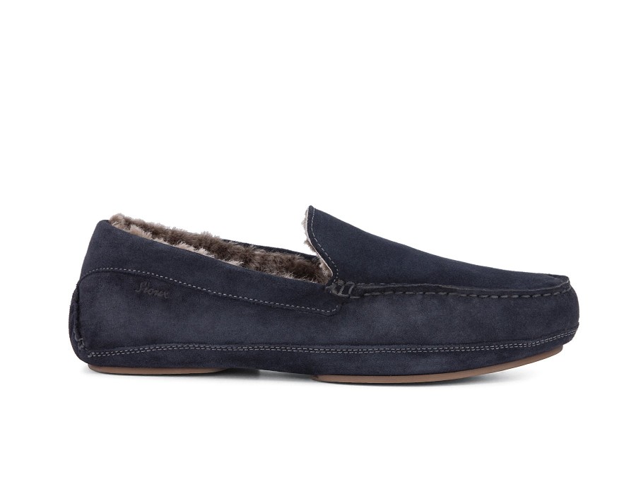 Man SIOUX Slippers | Farmilo Navy | Peter Sheppard Footwear