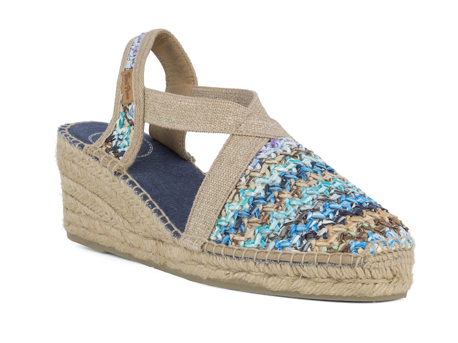 Woman TONI PONS Espadrilles | Terrill Blue Multi | Peter Sheppard Footwear