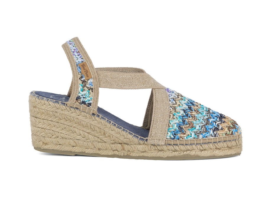 Woman TONI PONS Espadrilles | Terrill Blue Multi | Peter Sheppard Footwear