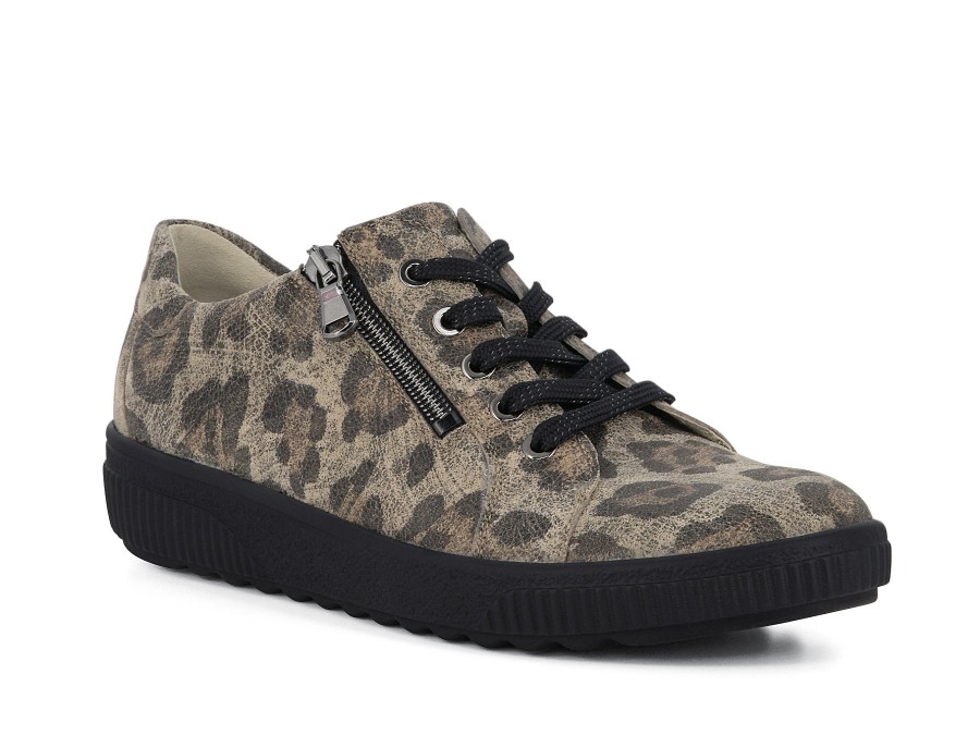 Woman WALDLAUFER Sneakers | Wiska Leopard | Peter Sheppard Footwear