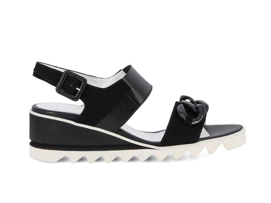 Woman SCOLARO Sandals | Suzana Black | Peter Sheppard Footwear