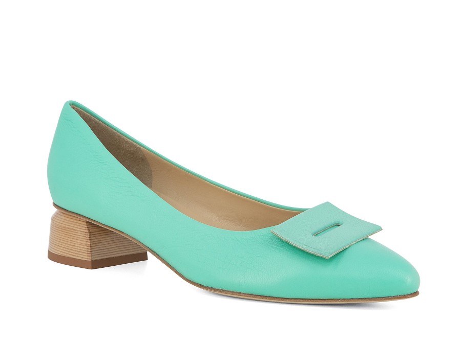 Woman BRUNATE Ballerina Flats | Banzena Mint | Peter Sheppard Footwear