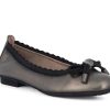 Woman HISPANITAS Ballerina Flats | Harmer Taupe Metallic | Peter Sheppard Footwear