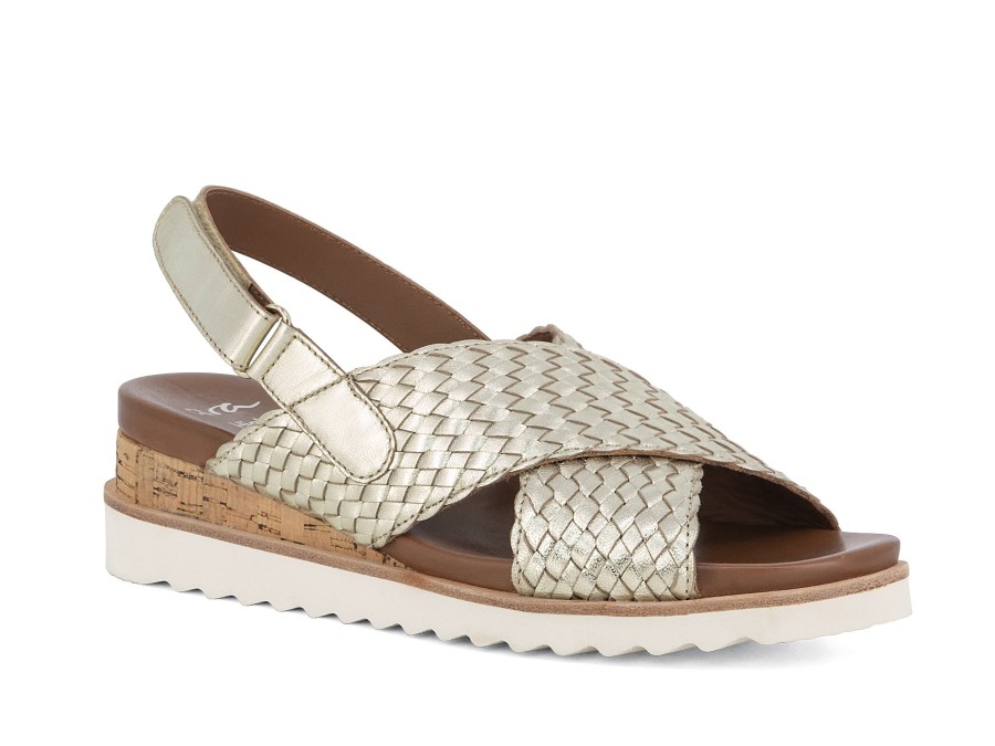 Woman ARA Sandals | 28206 Platinum | Peter Sheppard Footwear