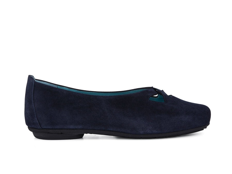 Woman THIERRY RABOTIN Slip-Ons | Telford Navy | Peter Sheppard Footwear