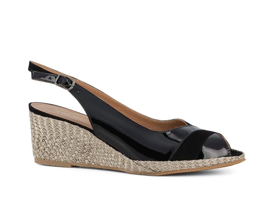 Woman PETER SHEPPARD Espadrilles | Vanny Black | Peter Sheppard Footwear