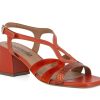 Woman LE GAZZELLE Heels | Lima Terracotta | Peter Sheppard Footwear