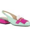 Woman BRUNATE Slip-Ons | Baratti Mint Multi | Peter Sheppard Footwear