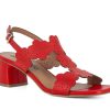 Woman LE GAZZELLE Heels | Lapaz 2 Red | Peter Sheppard Footwear