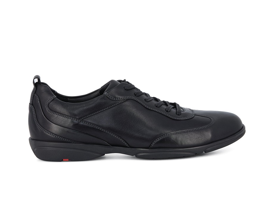 Man LLOYD Lace-Ups | Bern 2 Black | Peter Sheppard Footwear