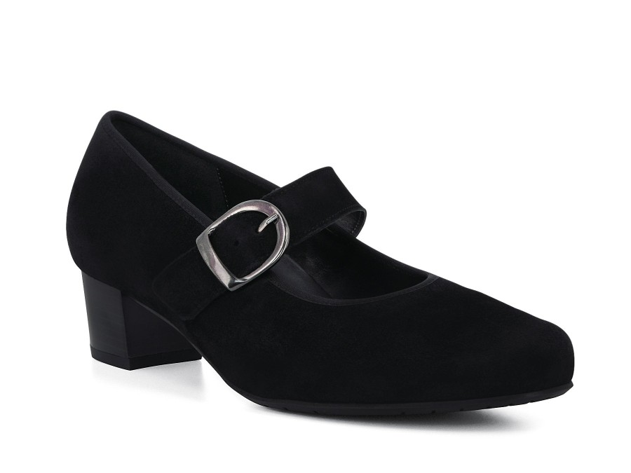 Woman SEMLER Mary Janes | Sotini Black | Peter Sheppard Footwear