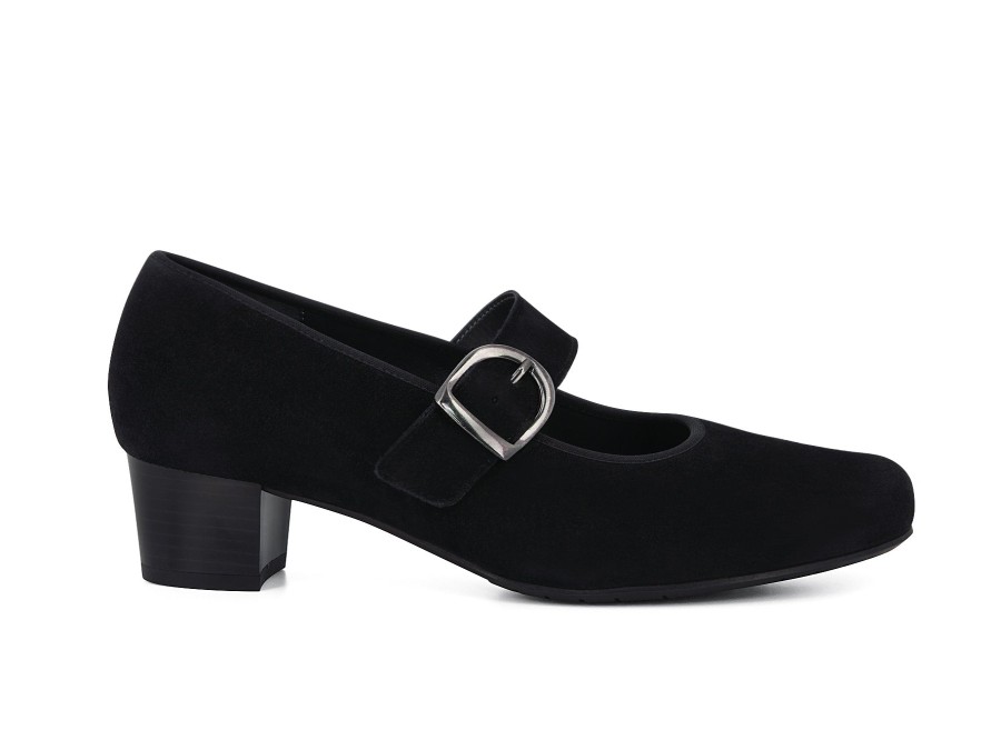 Woman SEMLER Mary Janes | Sotini Black | Peter Sheppard Footwear