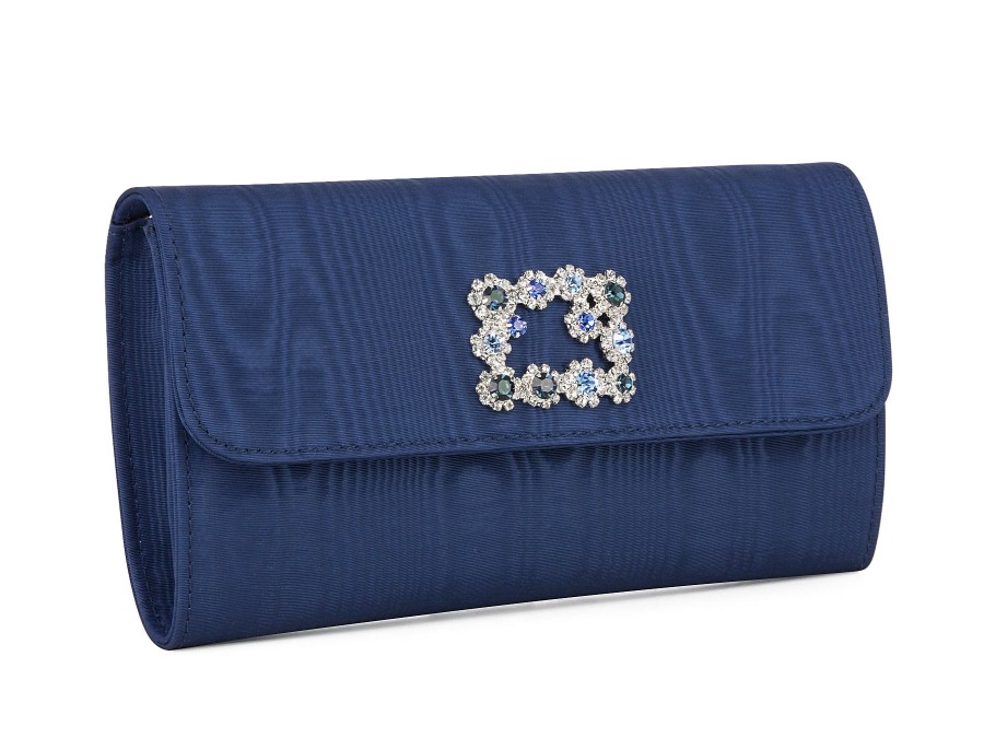 Woman PETER SHEPPARD Handbags & Wallets | Hb Crystal Navy | Peter Sheppard Footwear