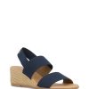 Woman PINAZ Sandals | Sheldon Navy | Peter Sheppard Footwear