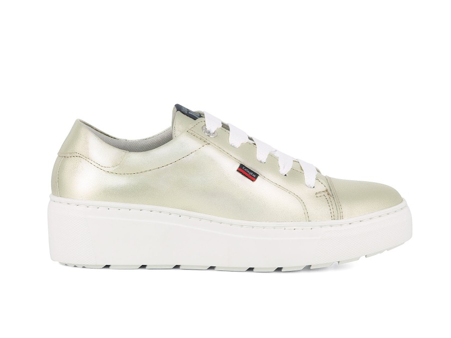 Woman CALLAGHAN Sneakers | Callyn Soft Gold | Peter Sheppard Footwear