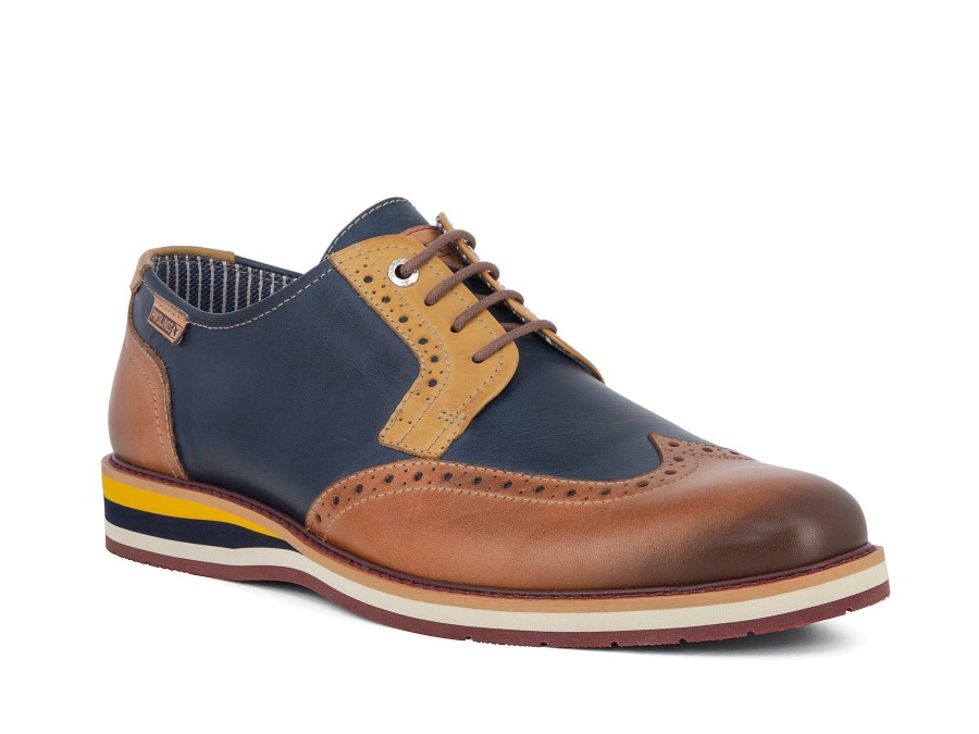 Man PIKOLINOS Lace-Ups | M5R-4373C1 Brandy Multi | Peter Sheppard Footwear