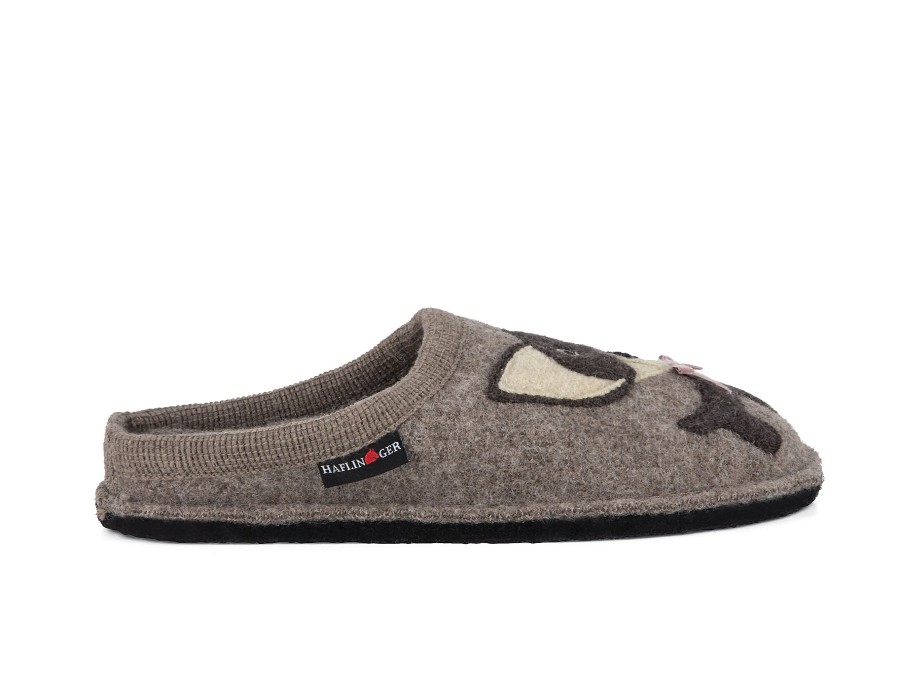 Woman HAFLINGER Slippers | Chihuahua Beige | Peter Sheppard Footwear