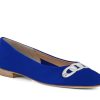 Woman LORBAC Ballerina Flats | Lilah Royal Blue | Peter Sheppard Footwear