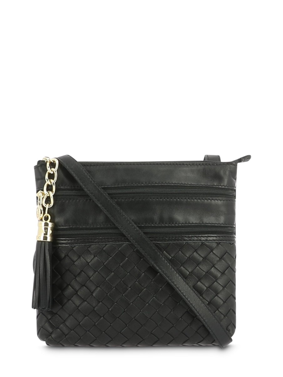 Woman BISBAGS Handbags & Wallets | Hb Buti Black | Peter Sheppard Footwear