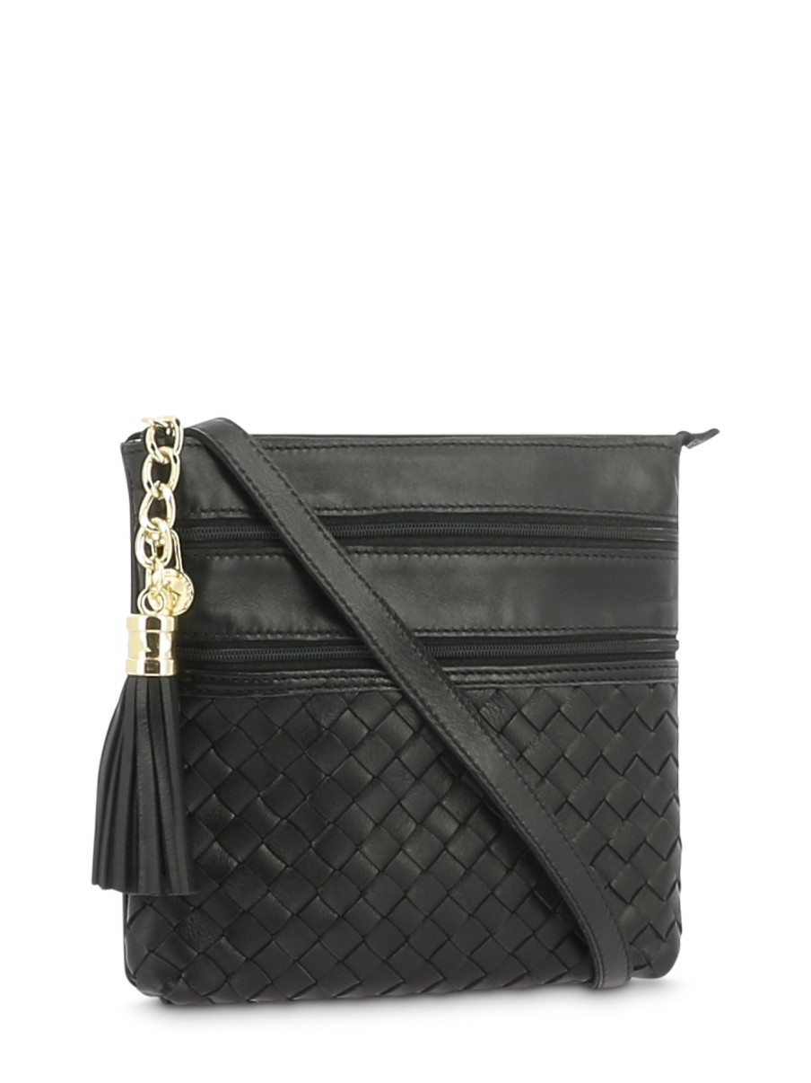 Woman BISBAGS Handbags & Wallets | Hb Buti Black | Peter Sheppard Footwear