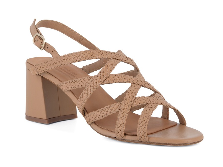 Woman NAGUISA Heels | Dolina Tan | Peter Sheppard Footwear