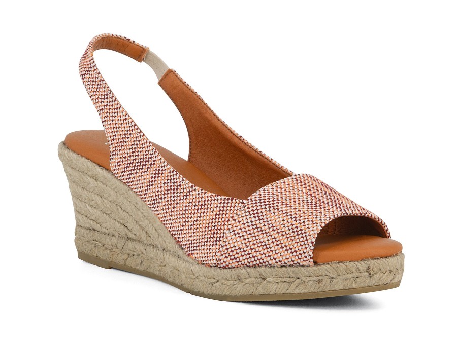 Woman TONI PONS Espadrilles | Monzar Red | Peter Sheppard Footwear