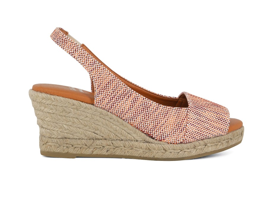 Woman TONI PONS Espadrilles | Monzar Red | Peter Sheppard Footwear