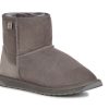 Woman EMU Slippers | Platinum Stinger Mini Charcoal | Peter Sheppard Footwear