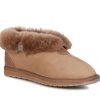 Woman EMU Slippers | Platinum Albany Mushroom | Peter Sheppard Footwear