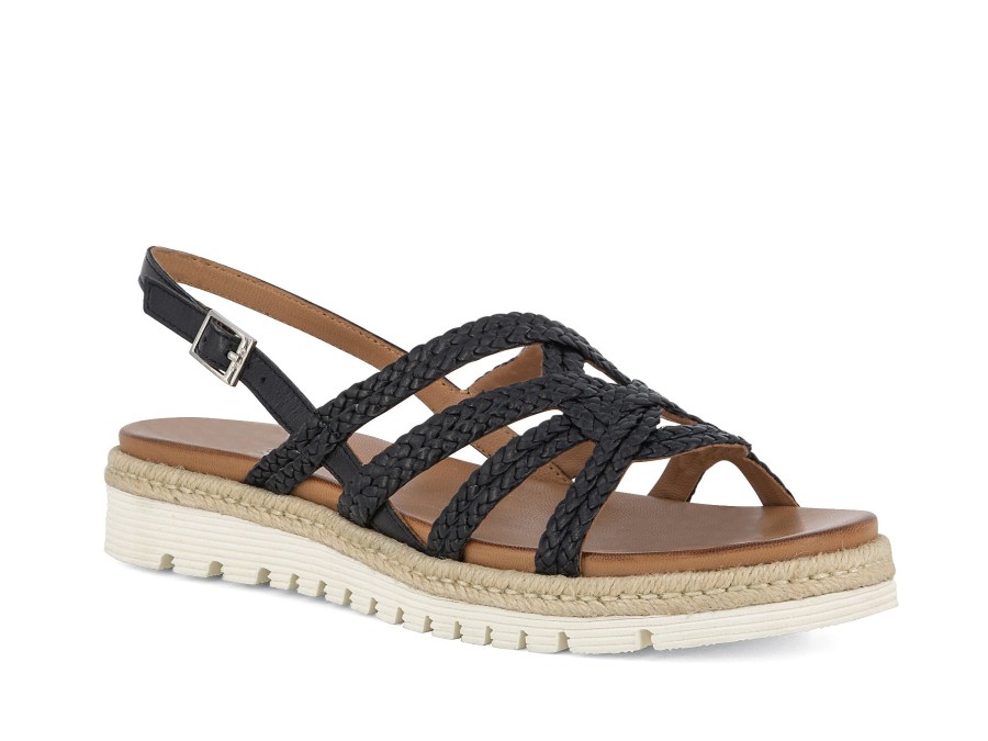 Woman ARA Sandals | 38103 Black | Peter Sheppard Footwear