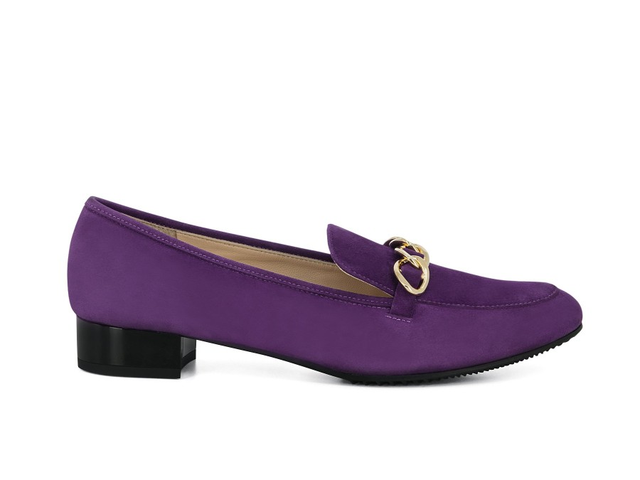 Woman BRUNATE Slip-Ons | Bolten Purple | Peter Sheppard Footwear