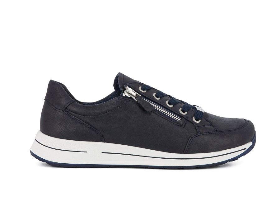 Woman ARA Sneakers | 24801 Navy | Peter Sheppard Footwear