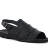 Man SIOUX Sandals | Venezuela Black | Peter Sheppard Footwear