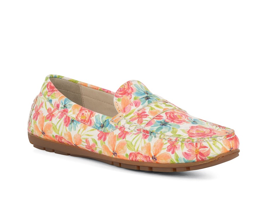 Woman SIOUX Loafers | Carson Bright Floral | Peter Sheppard Footwear