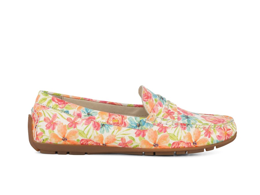 Woman SIOUX Loafers | Carson Bright Floral | Peter Sheppard Footwear