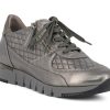 Woman DL SPORT Sneakers | Dervio Pewter | Peter Sheppard Footwear