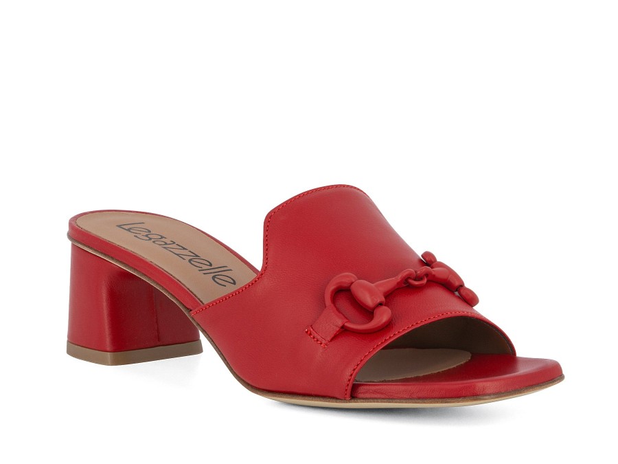 Woman LE GAZZELLE Sandals | Lassiter Red | Peter Sheppard Footwear