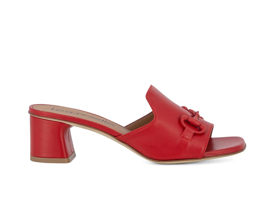 Woman LE GAZZELLE Sandals | Lassiter Red | Peter Sheppard Footwear