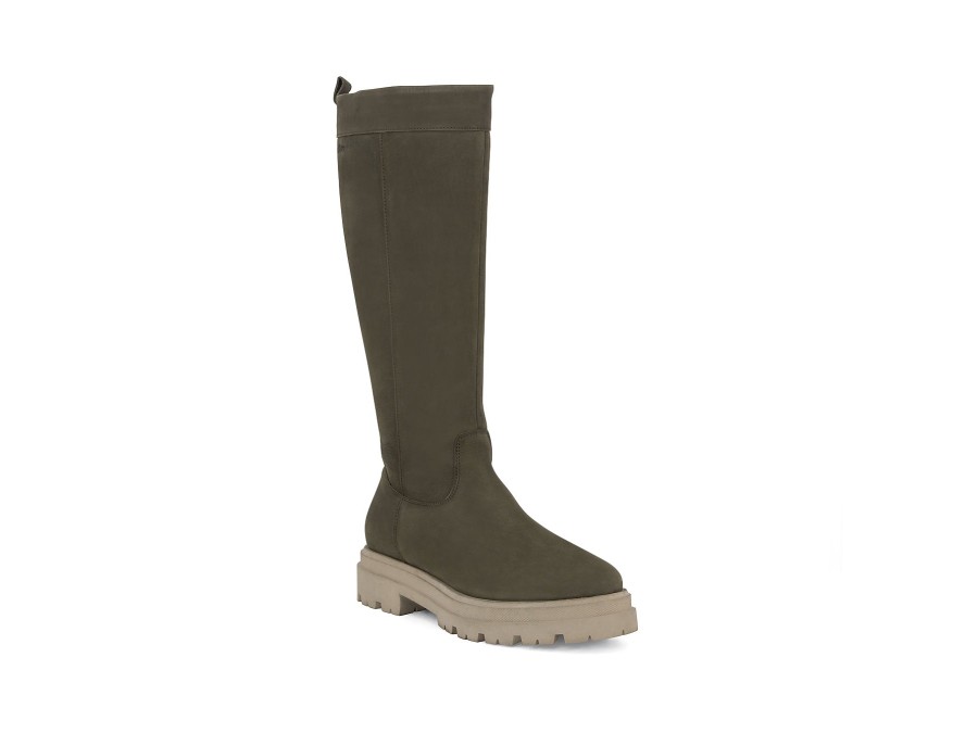 Woman SIOUX Long Boots | Kuimba Olive | Peter Sheppard Footwear