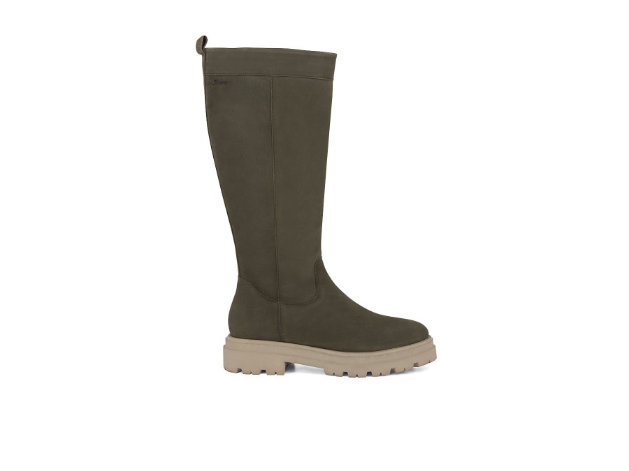 Woman SIOUX Long Boots | Kuimba Olive | Peter Sheppard Footwear